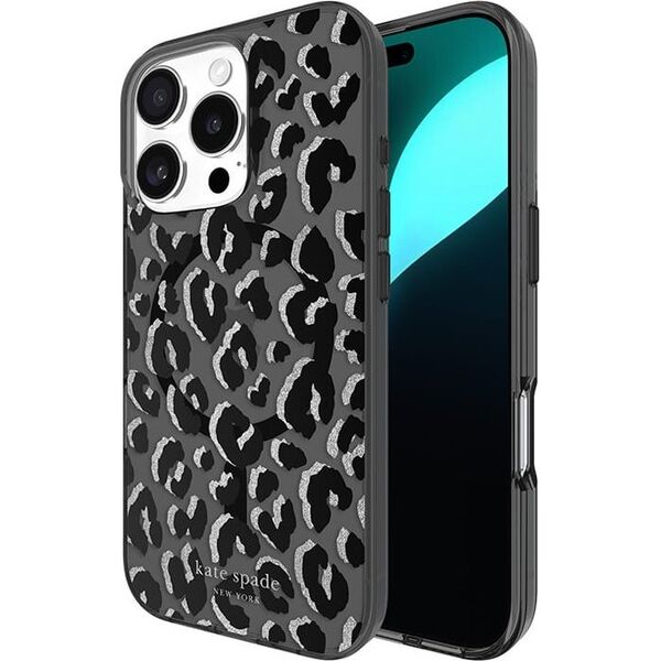 Kate Spade New York Kate Spade New York Protective MagSafe - Etui iPhone 16 Pro (City Leopard) 14103216 840171742756