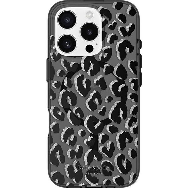 Kate Spade New York Kate Spade New York Protective MagSafe - Etui iPhone 16 Pro (City Leopard) 14103216 840171742756