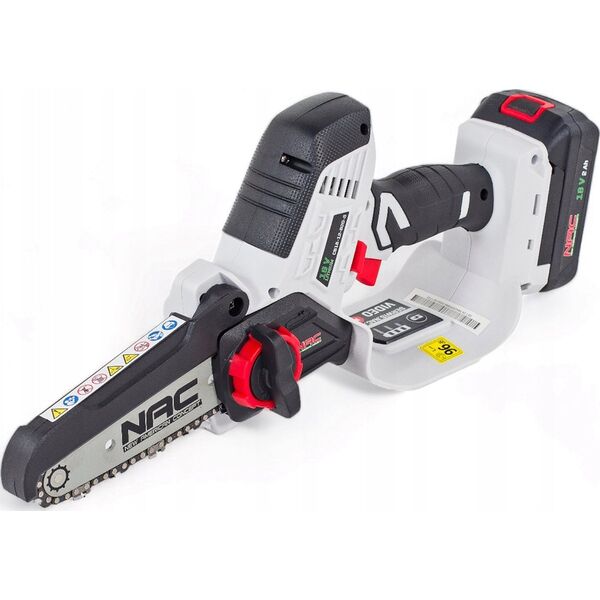 Piła łańcuchowa NAC NAC PIŁA ŁAŃCUCHOWA AKUM. 18V 1x2,0Ah 12,7cm 14104785 5905842505995