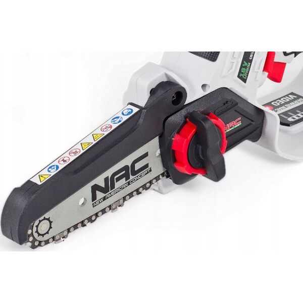 Piła łańcuchowa NAC NAC PIŁA ŁAŃCUCHOWA AKUM. 18V 1x2,0Ah 12,7cm 14104785 5905842505995