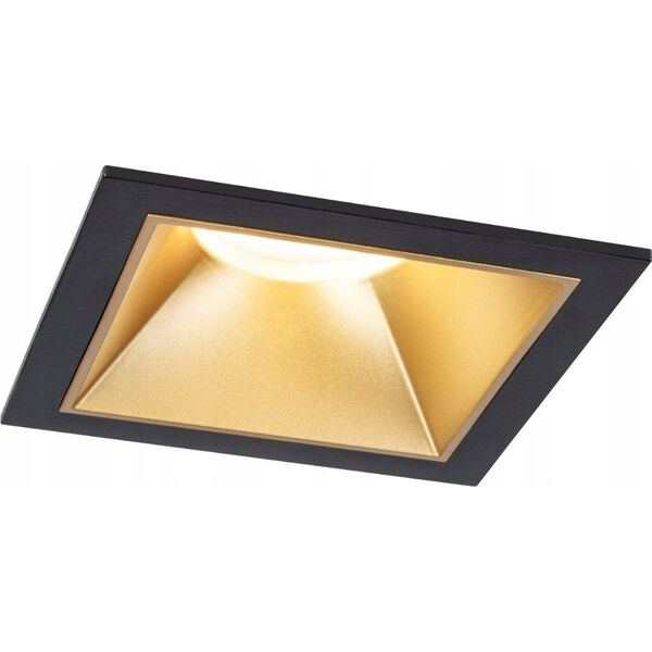 Paulmann Oprawa do wbudowania EBL COLE SET 3-STEP DIM  zestaw 3x6W 3x470lm 2700K IP44 230V czarny matowy / złoty / aluminium 14104930 4000870931295