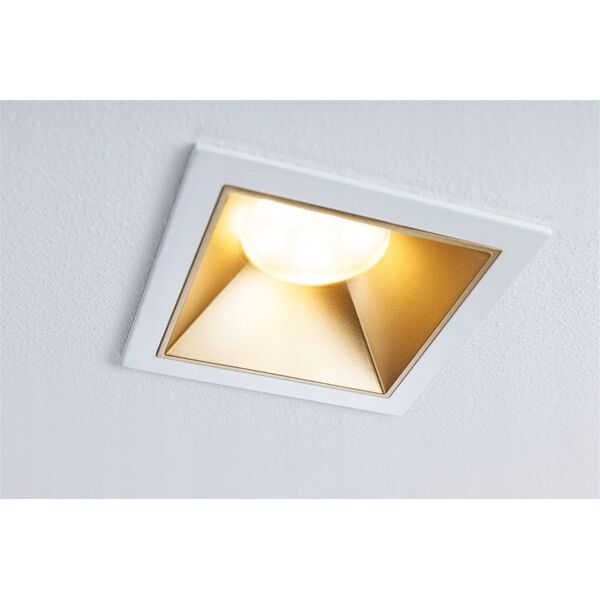 Paulmann Oprawa do wbudowania EBL COLE SET 3-STEP DIM  3x6W 3x470lm 2700K IP44 230V biały / złoty matowy / aluminium 14104932 4000870931301