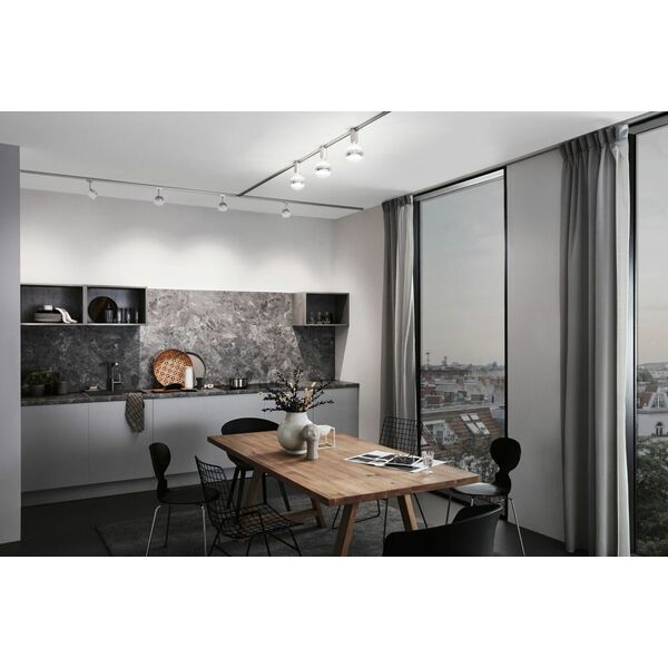 Paulmann Reflektor na szynoprzewód URail PANE LED DIM 7W 650lm 3000K 230V biały RAL9003 / metal 14104941 4000870948934