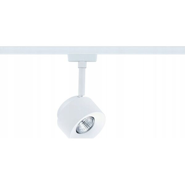 Paulmann Reflektor na szynoprzewód URail PANE LED DIM 7W 650lm 3000K 230V biały RAL9003 / metal 14104941 4000870948934