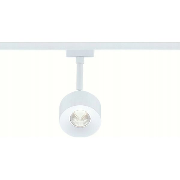 Paulmann Reflektor na szynoprzewód URail PANE LED DIM 7W 650lm 3000K 230V biały RAL9003 / metal 14104941 4000870948934