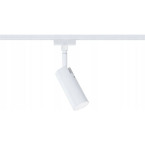 Paulmann Reflektor na szynoprzewód URail TUBO LED 3-STEP DIM 4W 150lm 3000K 230V biały RAL9003 / metal 14104943 4000870948897