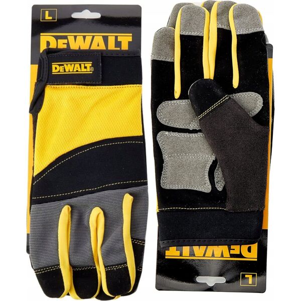 Dewalt rękawice wzmocnione pełne palce l dewalt 14106099 674326273976