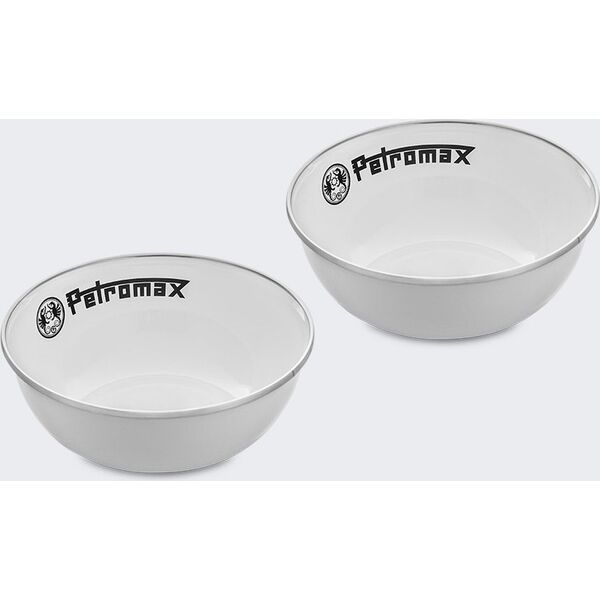 Petromax Miski Emaliowane Petromax 160 ml 2 Szt WHITE 14115145 4250435731239