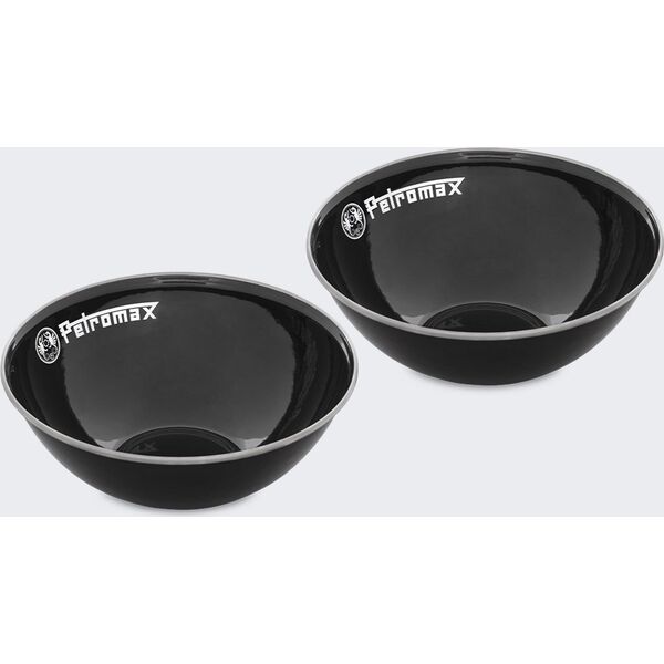 Petromax Miski Emaliowane Petromax 10 L 2 Szt BLACK 14115152 4250435731208