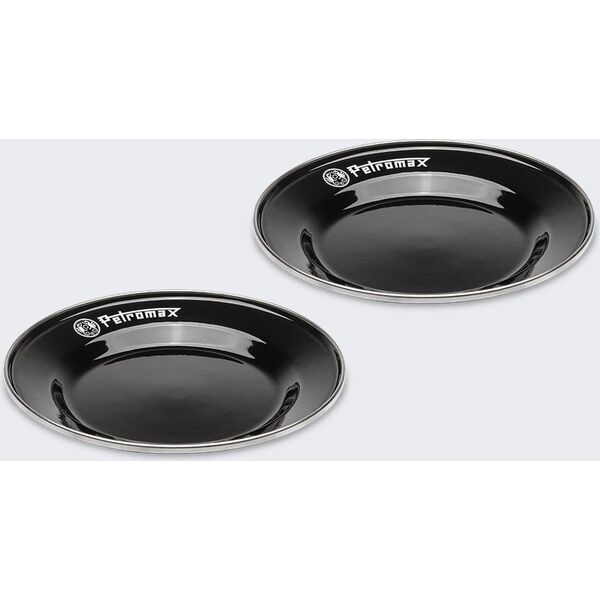 Petromax Talerze Emaliowane Petromax 18 Cm 2 Szt BLACK 14115157 4250435731161
