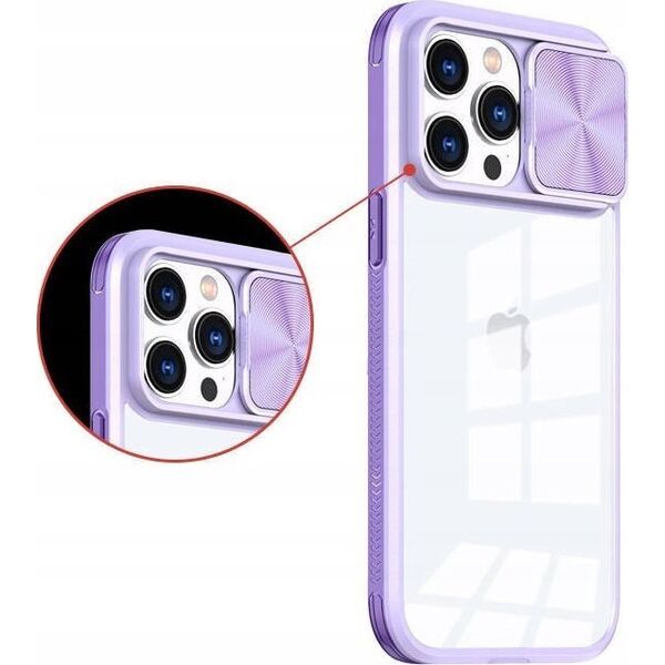 Maxximus MX CAMSLIDER IPHONE 11 PRO (5.8) PURPLE / FIOLETOWY 14115231 5901313078104