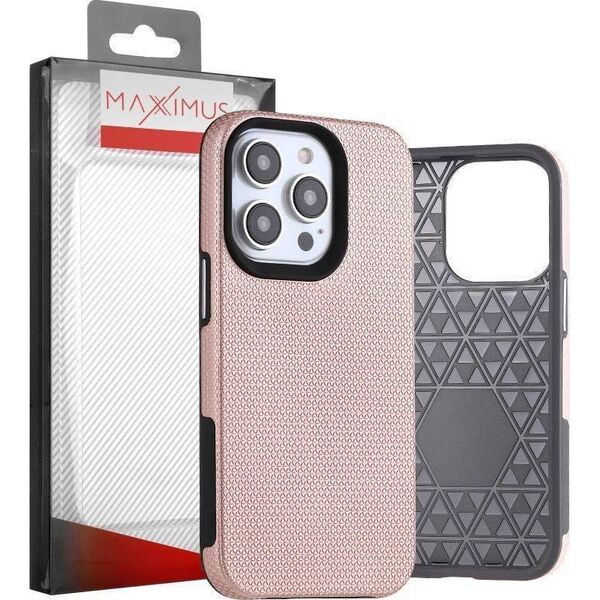 Maxximus MX PRESTIGE IPHONE 13 PRO (6.1) PINK SAND / PUDROWY RÓŻ 14115234 5901313078562