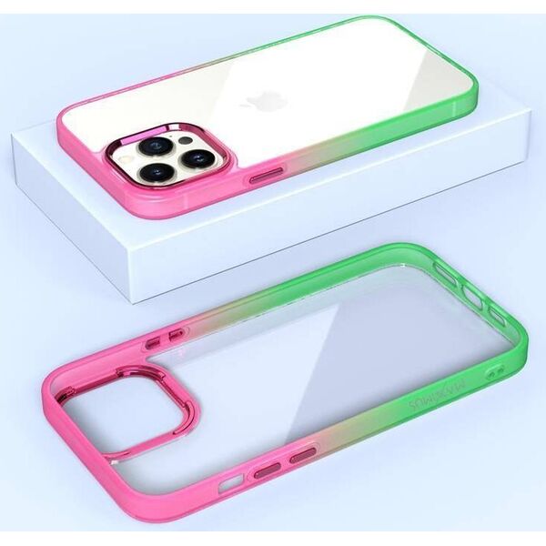 Maxximus MX RAINBOW IPHONE 15 PRO (6.1) RED-GREEN / CZERWONO-ZIELONY 14115236 5901313079668