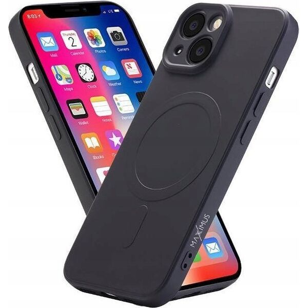 Maxximus MX LIQUID ARMOUR IPHONE 15 PLUS (MagSafe) 6.7, BLACK / CZARNY 14115238 5901313079767
