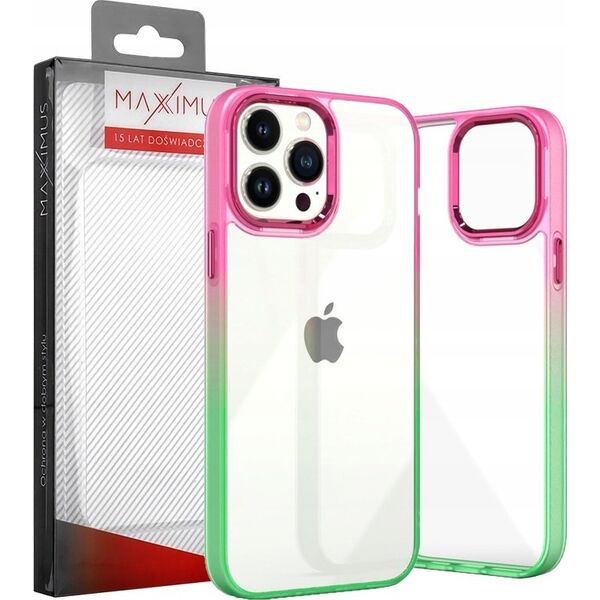 Maxximus MX RAINBOW IPHONE 14 PRO MAX (6.7) RED-GREEN / CZERWONO-ZIELONY 14115241 5901313079125