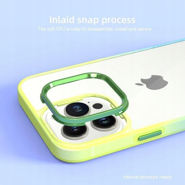 Maxximus MX RAINBOW IPHONE 14 PRO MAX (6.7) LIME-BLUE / ZIELONO-NIEBIESKI 14115244 5901313079101