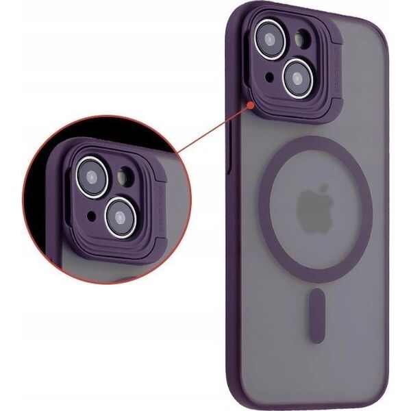 Maxximus MX KICKSTAND MAGSAFE IPHONE 15 PRO MAX 6.7, PURPLE / FIOLETOWY 14115247 5901313091721
