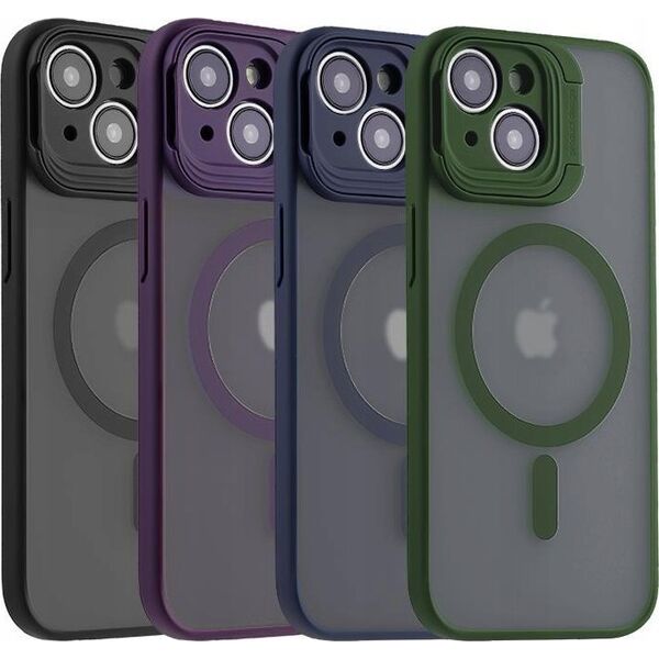 Maxximus MX KICKSTAND MAGSAFE IPHONE 15 PRO MAX 6.7, PURPLE / FIOLETOWY 14115247 5901313091721
