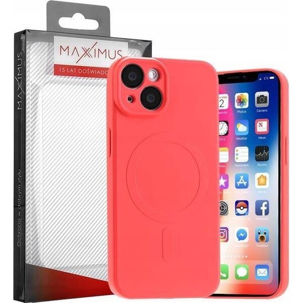 Maxximus MX LIQUID ARMOUR IPHONE 15 PRO (MagSafe) 6.1, RED / CZERWONY 14115251 5901313079743