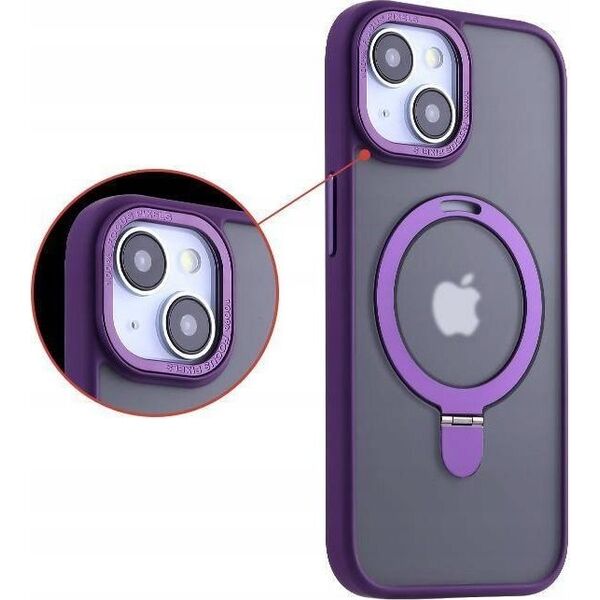 Maxximus MX KICKSTAND MAGSAFE IPHONE 15 PLUS 6.7 PURPLE / FIOLETOWY 14115262 5901313091639