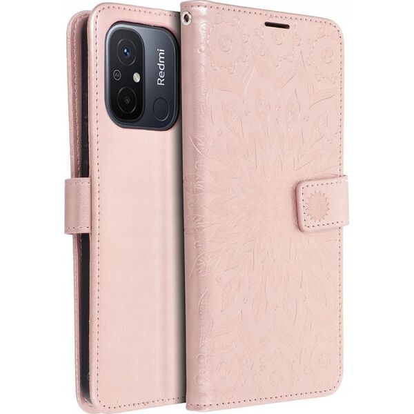 ForCell Kabura MEZZO Book do XIAOMI Redmi 13C / POCO C65 mandala złoty róż 14116706 5903396256387