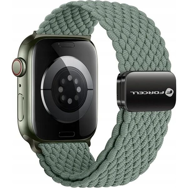 ForCell FORCELL F-DESIGN FA02 pasek magnetyczny nylonowy do APPLE Watch 38 / 40 / 41 mm oliwkowy 14116715 5903396291418