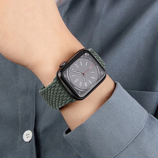 ForCell FORCELL F-DESIGN FA02 pasek magnetyczny nylonowy do APPLE Watch 38 / 40 / 41 mm oliwkowy 14116715 5903396291418
