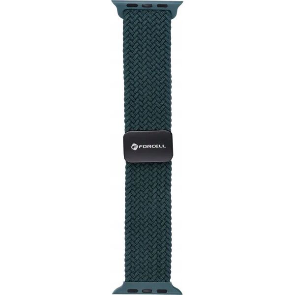 ForCell FORCELL F-DESIGN FA02 pasek magnetyczny nylonowy do APPLE Watch 38 / 40 / 41 mm ciemny zielony 14116736 5903396292620