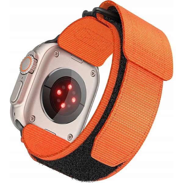 ForCell FORCELL F-DESIGN FA05 pasek nylonowy do APPLE Watch 38 / 40 / 41 mm pomarańczowy 14116740 5903396291593