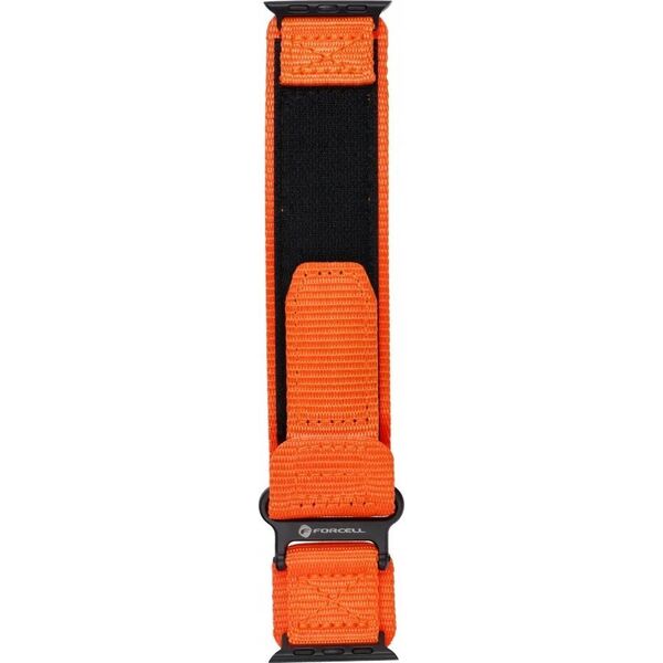 ForCell FORCELL F-DESIGN FA05 pasek nylonowy do APPLE Watch 38 / 40 / 41 mm pomarańczowy 14116740 5903396291593