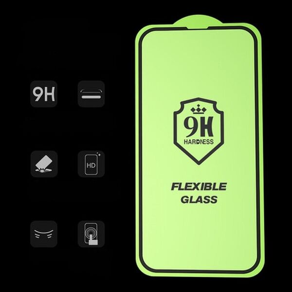 Bestsuit Szkło hybrydowe Bestsuit Flexible 5D Full Glue do iPhone 16 Plus czarny 14116787 5903396315206