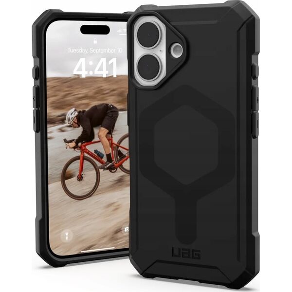 UAG UAG Essential Armor Magsafe - obudowa ochronna do iPhone 16 kompatybilna z MagSafe (black) 14118839 840283914331