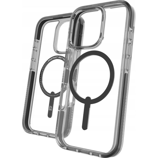 Zagg International ZAGG Santa Cruz Snap - obudowa ochronna do iPhone 16 Pro kompatybilna z MagSafe (black) 14118901 840390318886