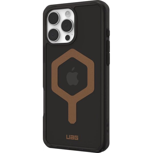 UAG UAG Plyo Magsafe - obudowa ochronna do iPhone 16 Pro Max kompatybilna z MagSafe (black/bronze) 14118906 840283915376