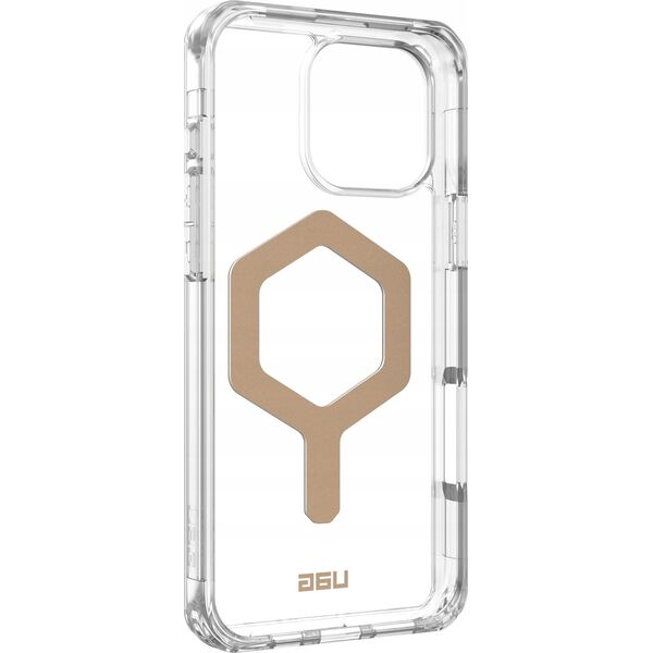 UAG UAG Plyo Magsafe - obudowa ochronna do iPhone 16 Pro Max kompatybilna z MagSafe (ice/gold) 14118913 840283915253
