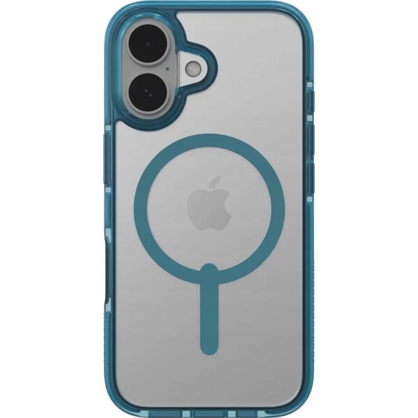 Zagg International ZAGG Santa Cruz Snap - obudowa ochronna do iPhone 16 Plus kompatybilna z MagSafe (retro blue) 14118944 840390318954
