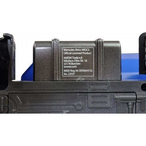 Amewi Amewi RC Baustelle LKW Arocs Kipper blau NiMH Akku 400mAh/8+ 14119037 4260677955362