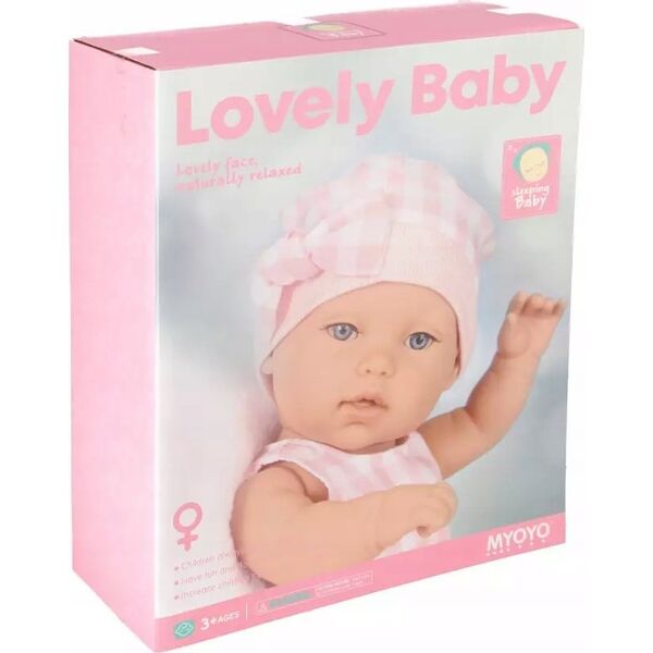 Mega Creative LALKA BOBAS 33CM AKC 32X40X13 DZIEW MC WB 6/12 14119268 5905523656183