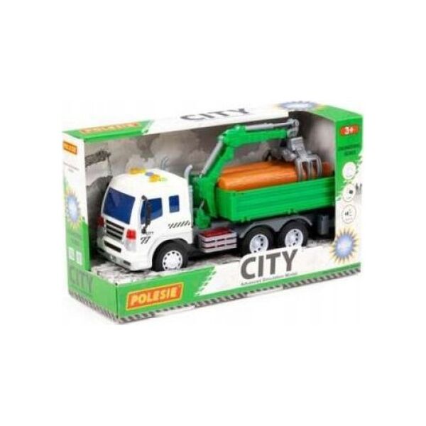Polesie AUTO CIEZAR 32CM CITY SW/DZ PODNOS WADER P WB8 14119319 4810344096029