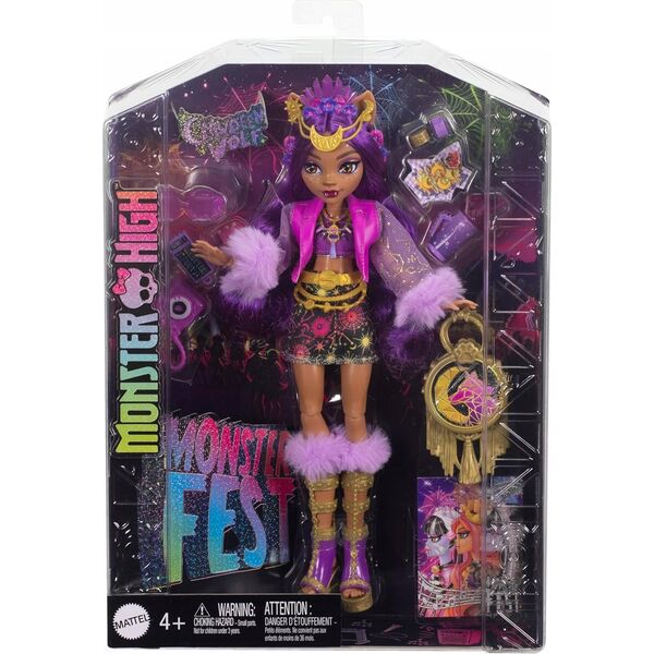 Mattel MH FEST CLAWDEEN WOLF HXH80 WB4 14119324 194735230686