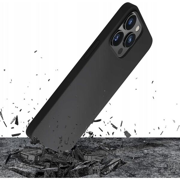 3MK 3MK Silicone Case iPhone 16 Pro Max 6.9" czarny/black 14121066 5903108586641