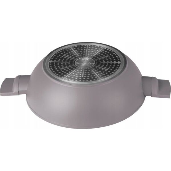 Patelnia Berlinger Haus WOK TYTANOWY Z POKRYWĄ 30cm BERLINGER HAUS BH-8095 TAUPE 14121634 5999108469329
