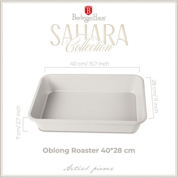 Berlinger Haus FORMA BRYTFANNA 40x28cm BERLINGER HAUS BH-7658 SAHARA 14121640 5999108472206