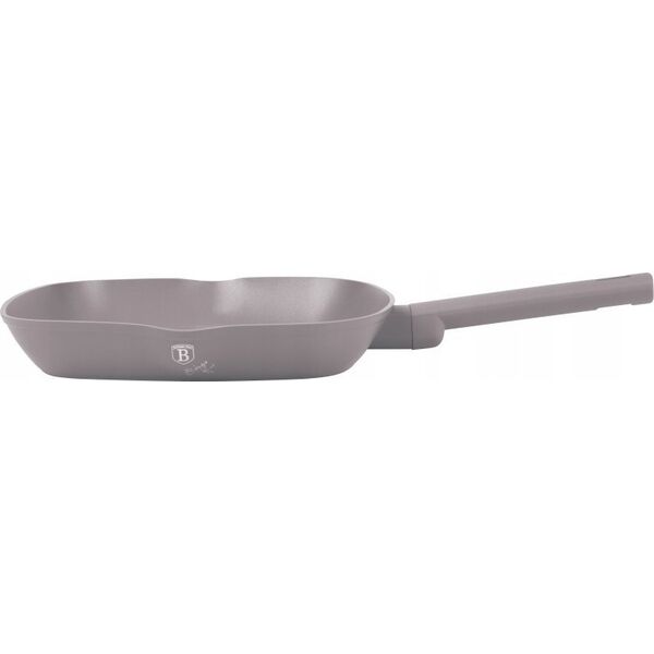 Patelnia Berlinger Haus PATELNIA GRILLOWA TYTANOWA Z POKRYWĄ 28cm BERLINGER HAUS BH-8097 TAUPE 14121649 5999108469367