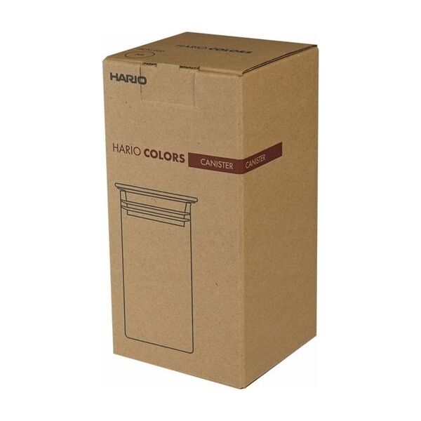 Hario Hario - Colors Canister - Pojemnik szklany bursztynowy 400ml 14124946 4977642414587