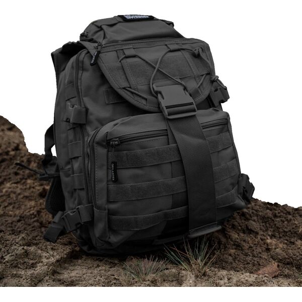 Plecak turystyczny Offlander Plecak turystyczny Survival Hiker 25 l czarny Offlander 14126138 5903733009133