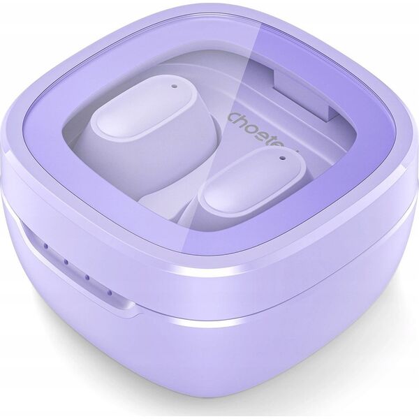 Słuchawki Choetech Słuchawki Choetech MEMS bezprzewodowe TWS Bluetooth 5.3 - fioletowe 14127406 6932112107374
