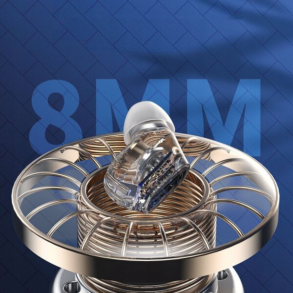 Słuchawki Choetech Słuchawki Choetech MEMS bezprzewodowe TWS Bluetooth 5.3 - fioletowe 14127406 6932112107374