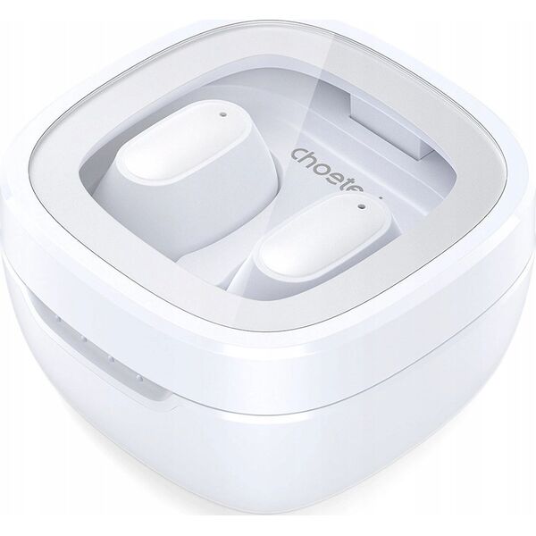 Słuchawki Choetech Słuchawki Choetech MEMS bezprzewodowe TWS Bluetooth 5.3 - białe 14127412 6932112107367