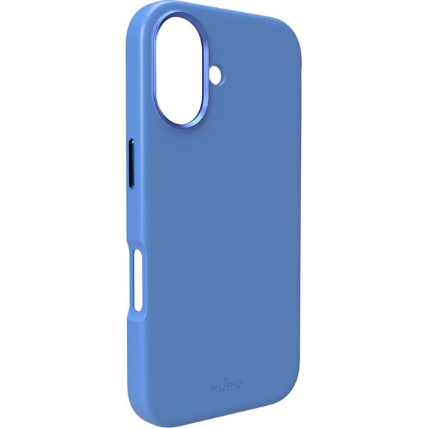 Puro Etui silikonowe Puro Icon Mag Pro MagSafe do iPhone 16 - niebieskie 14127461 8018417485251